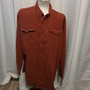 Men's Ariat Rebar button front shirt - XL Tall - Long sleeve - Thick/ Winter